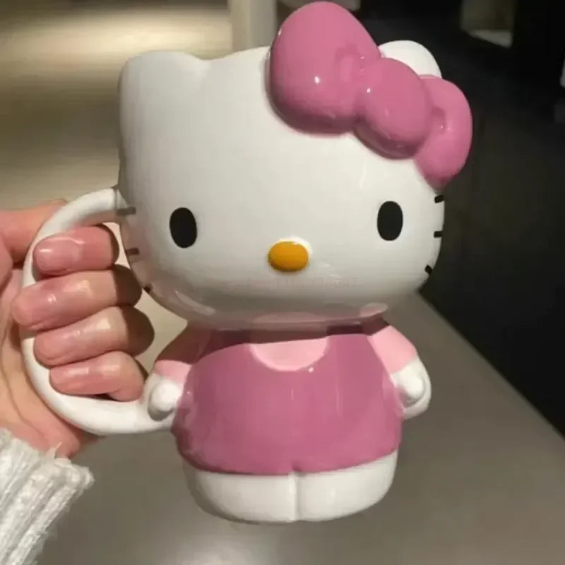 Taza de cerámica de Hello Kitty