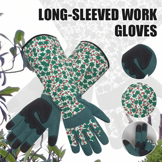 Gants de jardinage longs respirants
