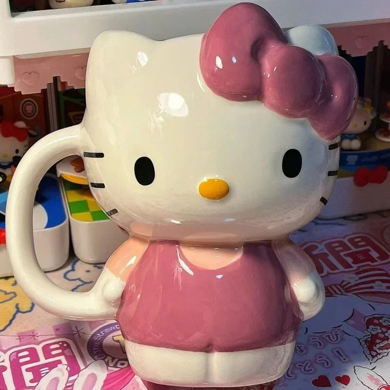 Taza de cerámica de Hello Kitty