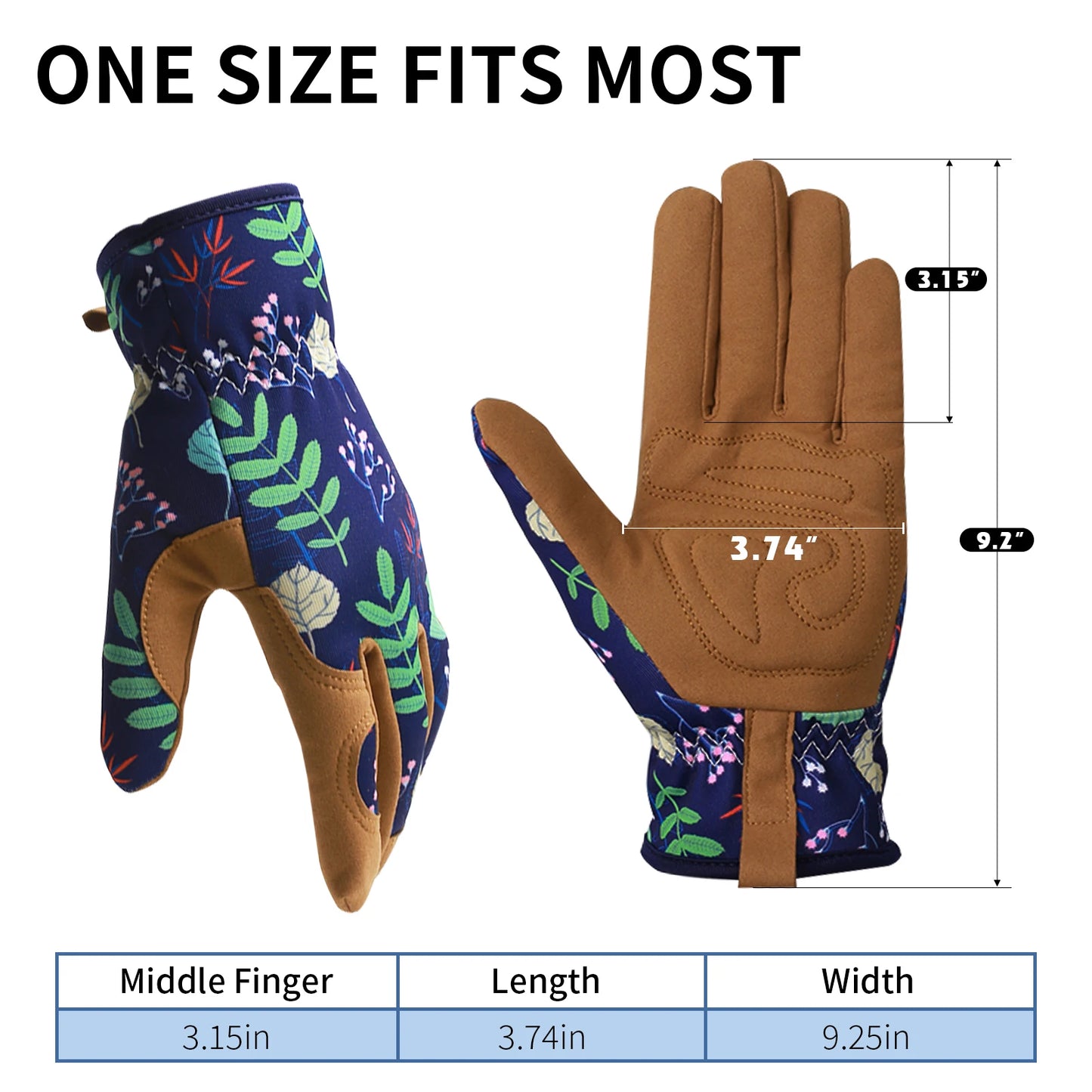 Women's Gardening Gloves - Flowers