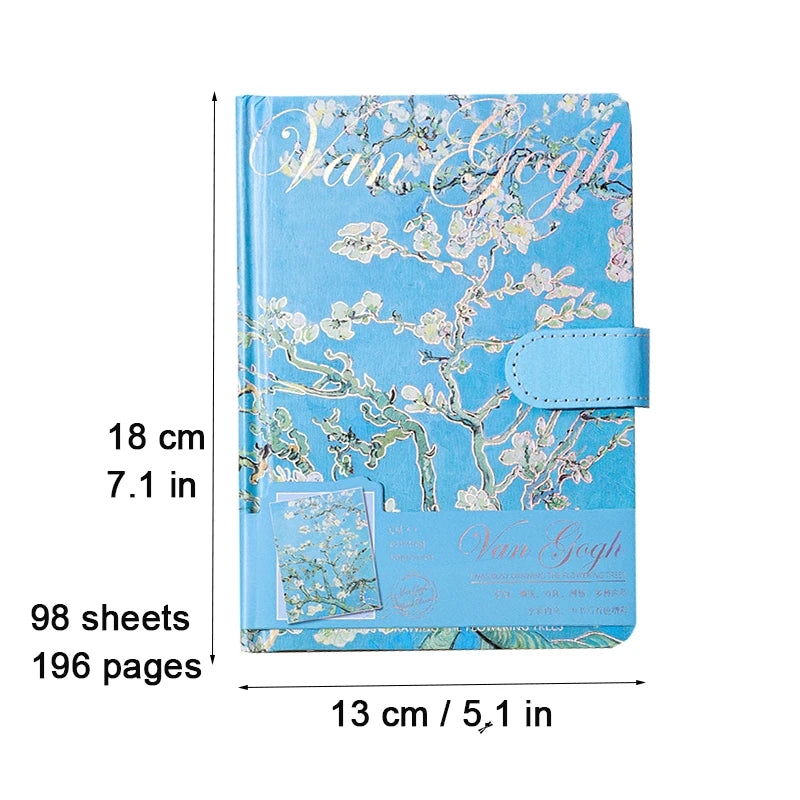 Retro Van Gogh Notebook