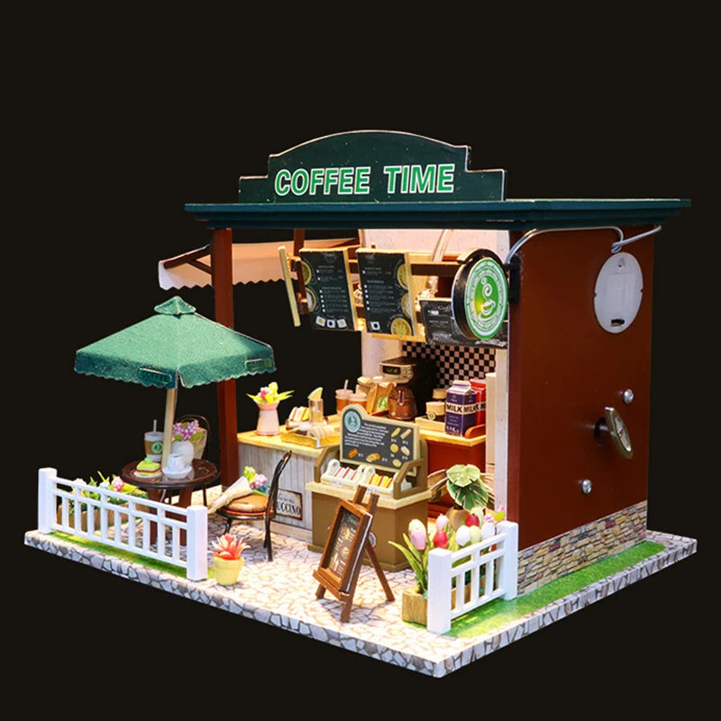 DIY Mini Cafe Model