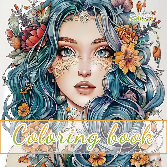 Adult Coloring Book 30 Sheets 100gsm