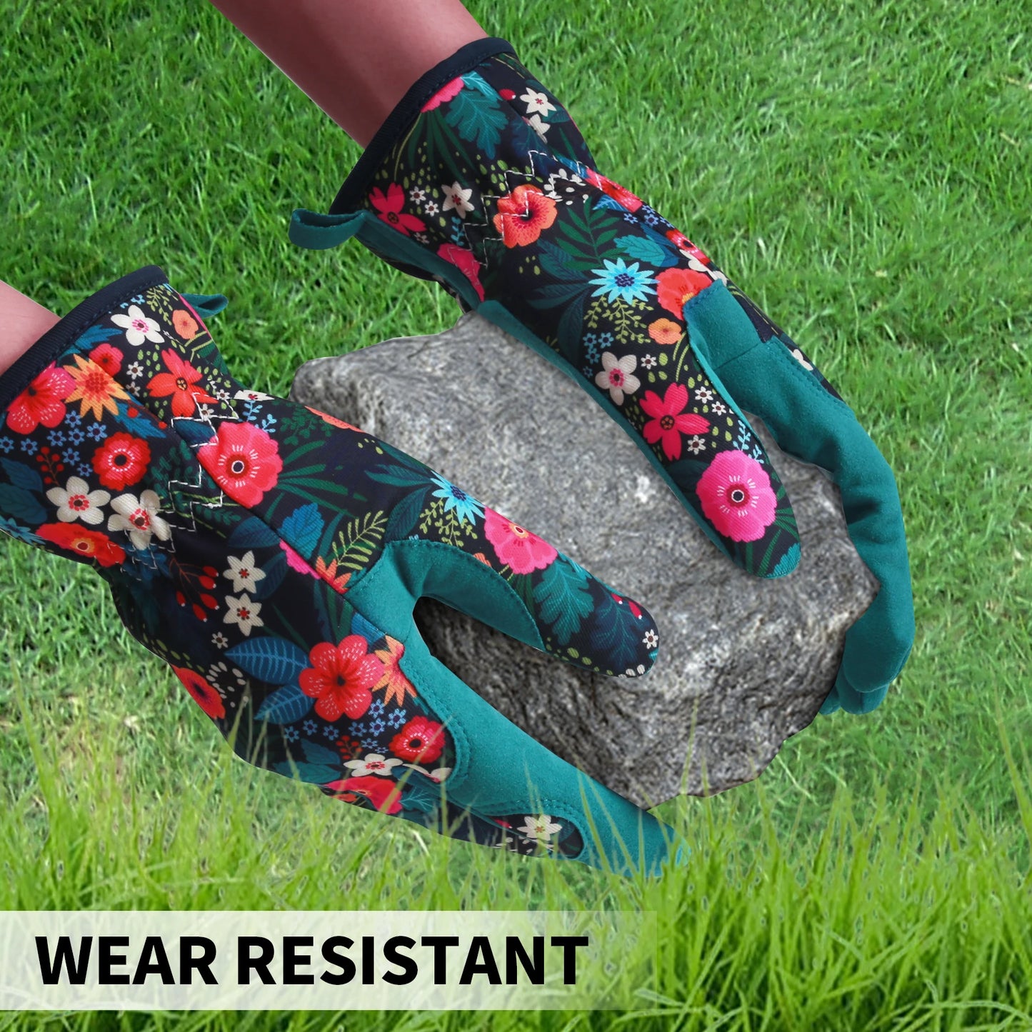 Gants de jardinage pour femme - Fleurs