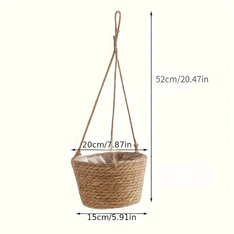 1 hanging basket