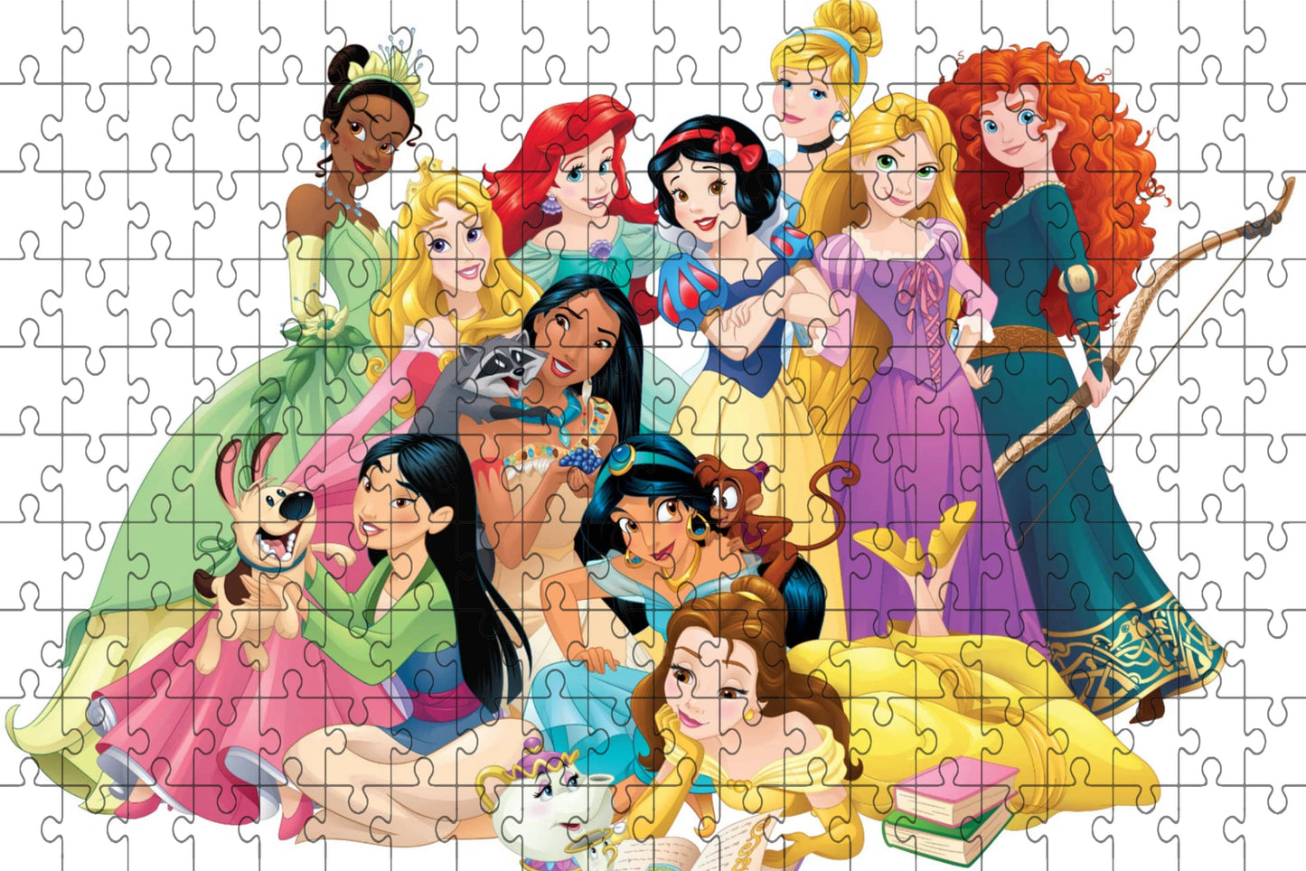 Puzzles princesses Disney 108/200/300/500/1000 pièces