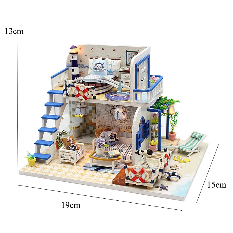 DIY Maquettes maison de poupée, Plusieurs choix : café, chambre et autres