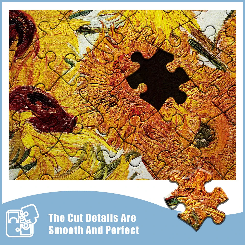 Puzzle 1000 piezas Girasoles Van Gogh