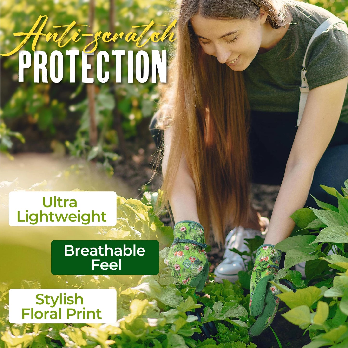 Gants de jardinage pour adulte HANDLANDY