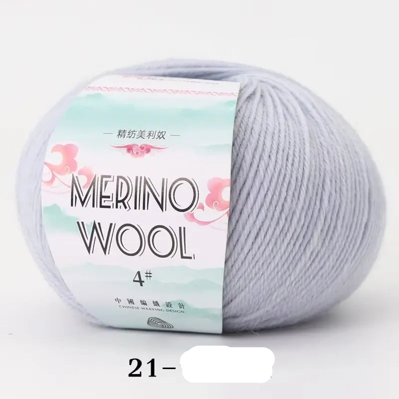 Pelote de laine Mérinos 50gr /130m vêtements de bébé