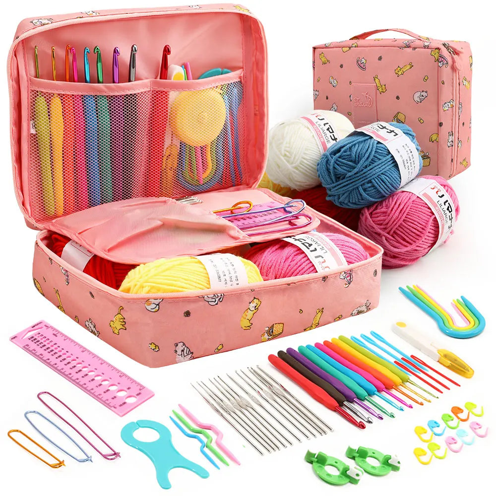 Ensemble de 59 outils pour crochet dans son rangement