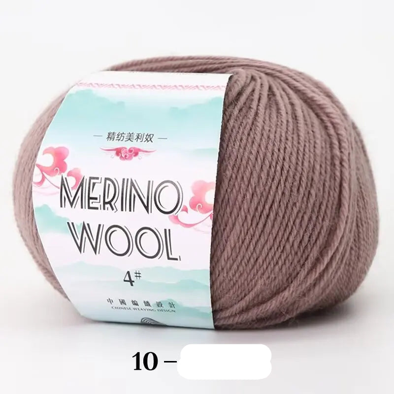 Ovillo de lana Merino 50gr/130m ropa bebe