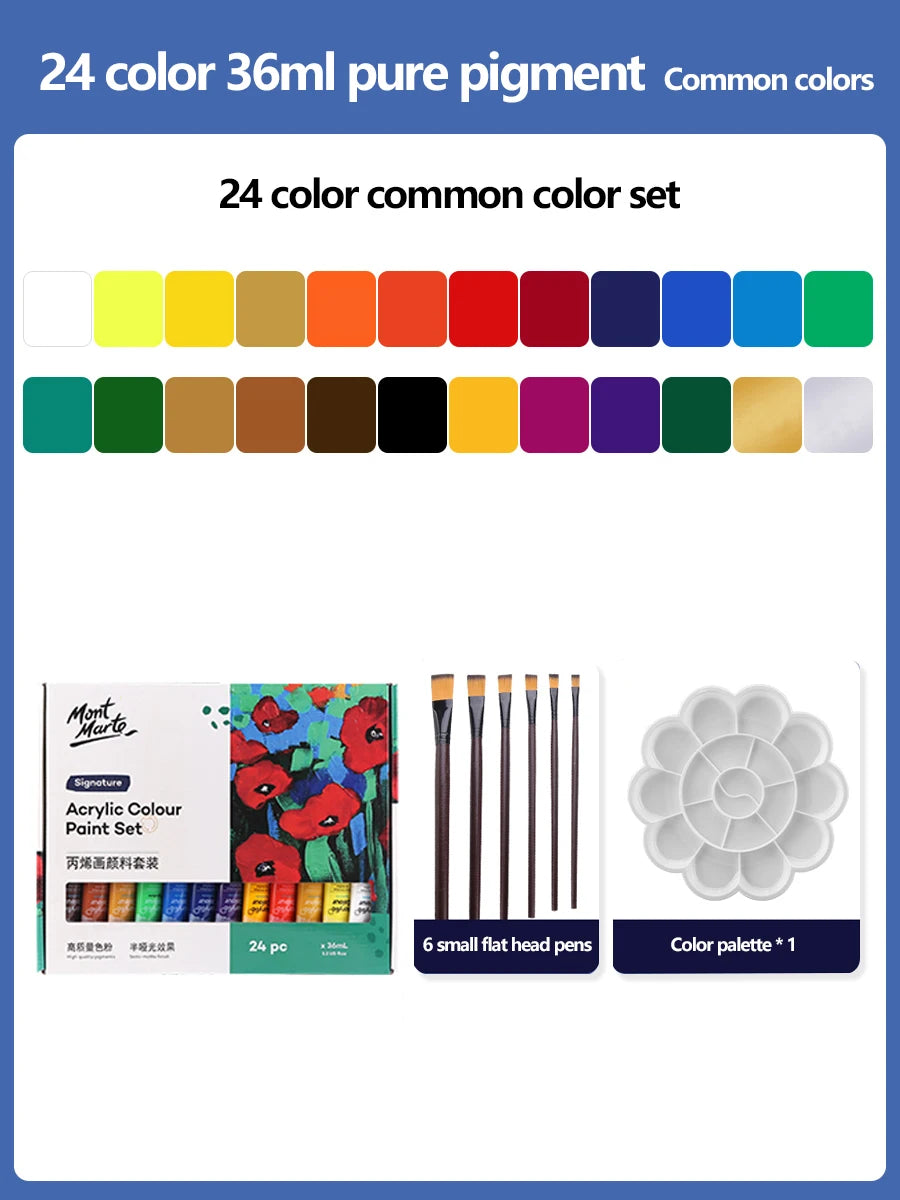 Montmartre Acrylic Paint Set