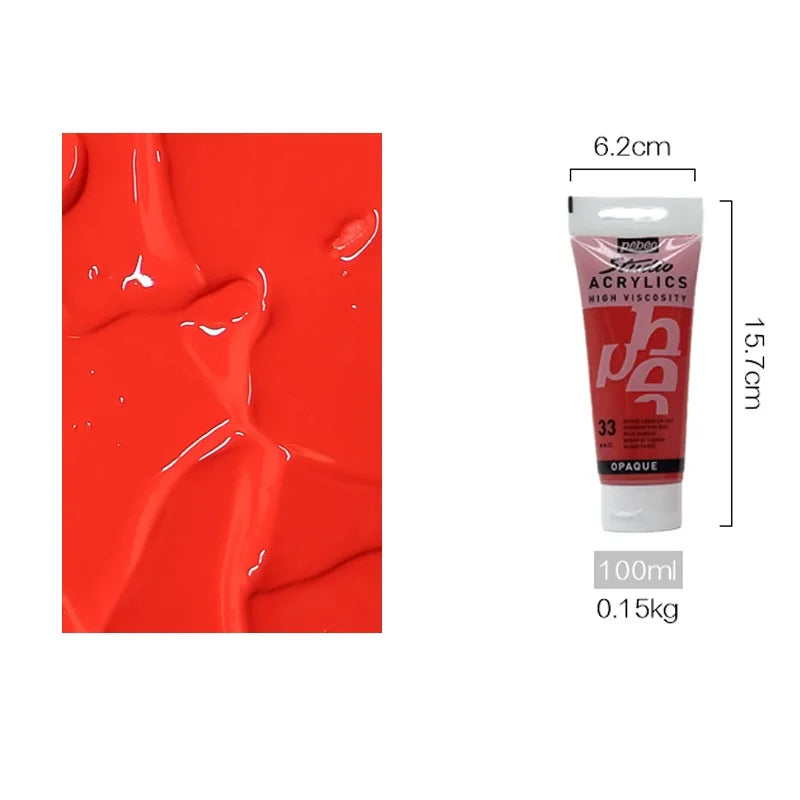 Tubes d'Acrylique PEBEO 100ML