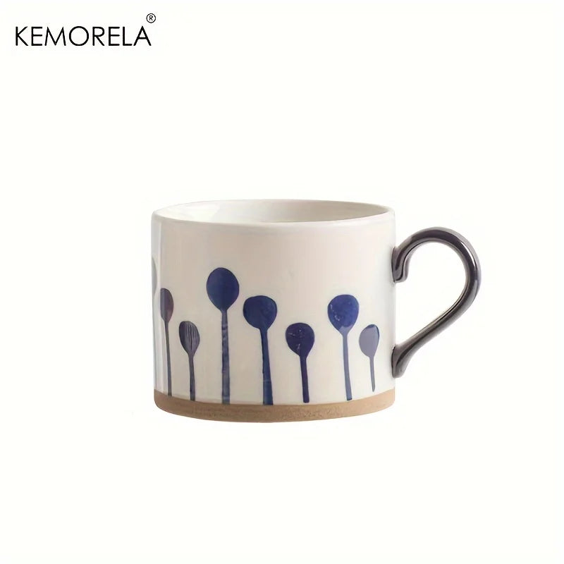 Tasse rétro de style nordique KEMORELA de 450ML