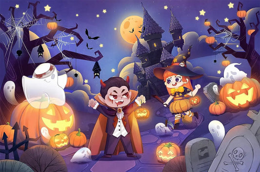 Puzzle Happy Halloween 100 pièces,