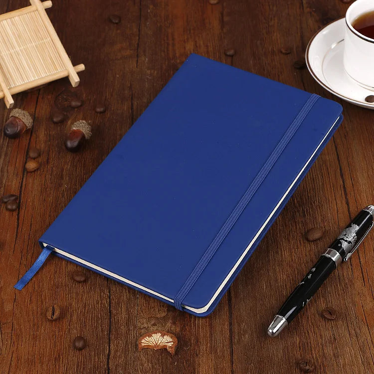 Notebook with elastic band