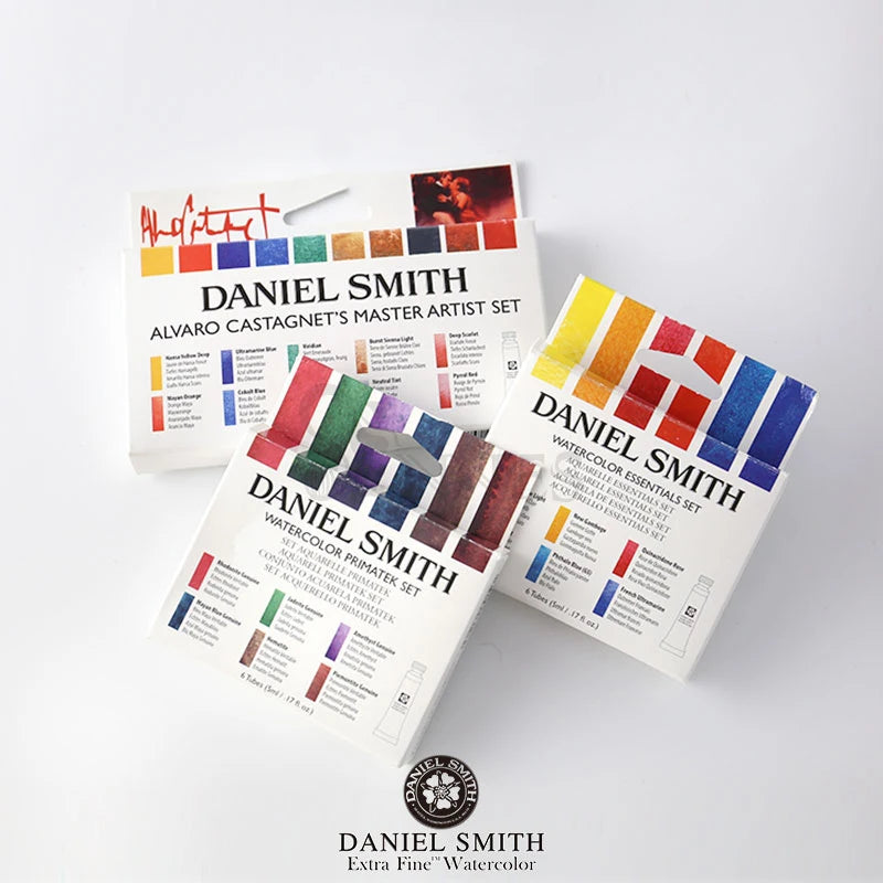 Acuarela profesional Daniel Smith, 10/6 colores, 5 ml