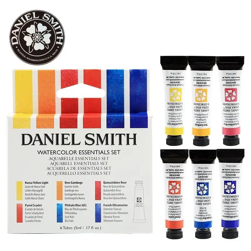 Acuarela profesional Daniel Smith, 10/6 colores, 5 ml