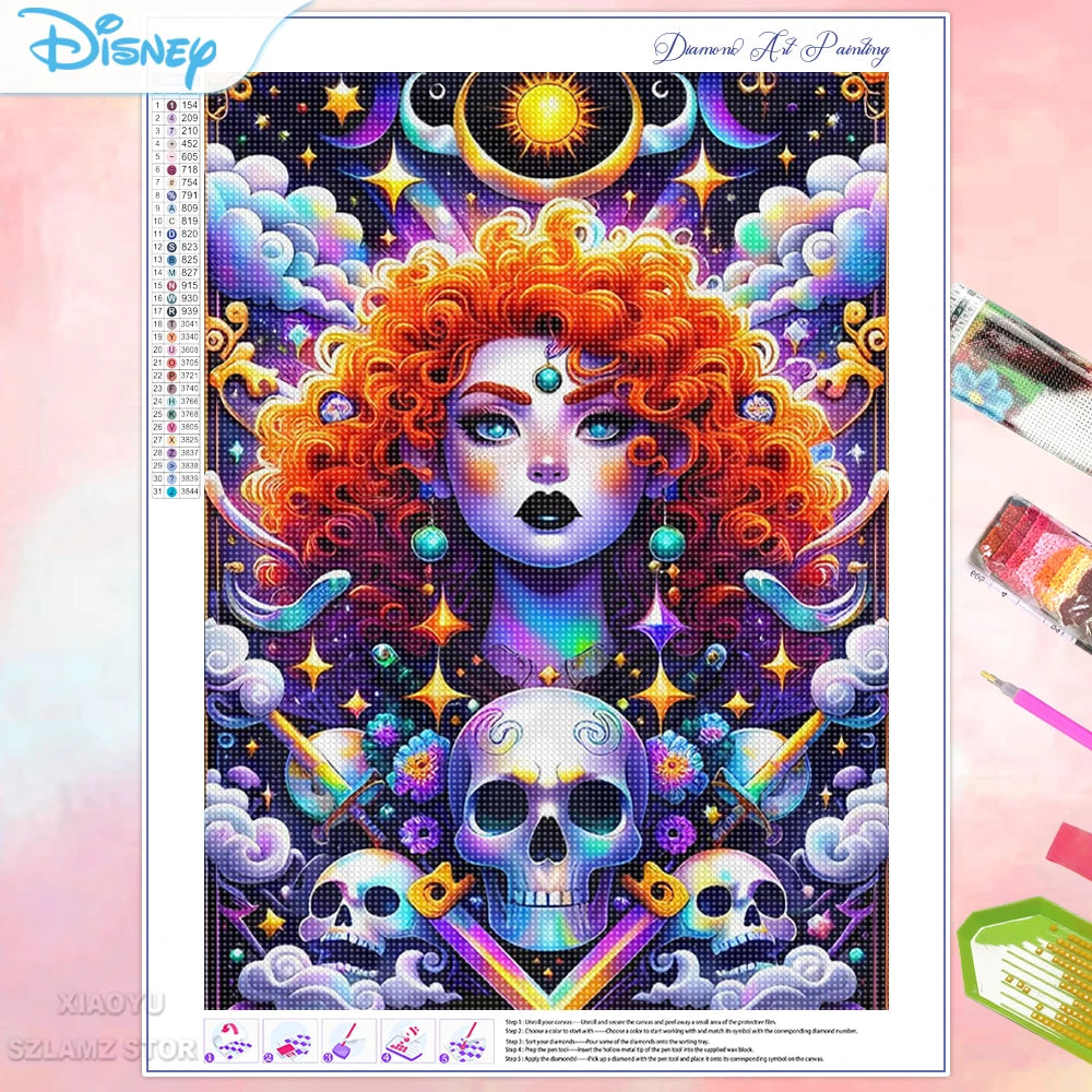 Peintures à diamants 5D Personnages Disney maléfiques