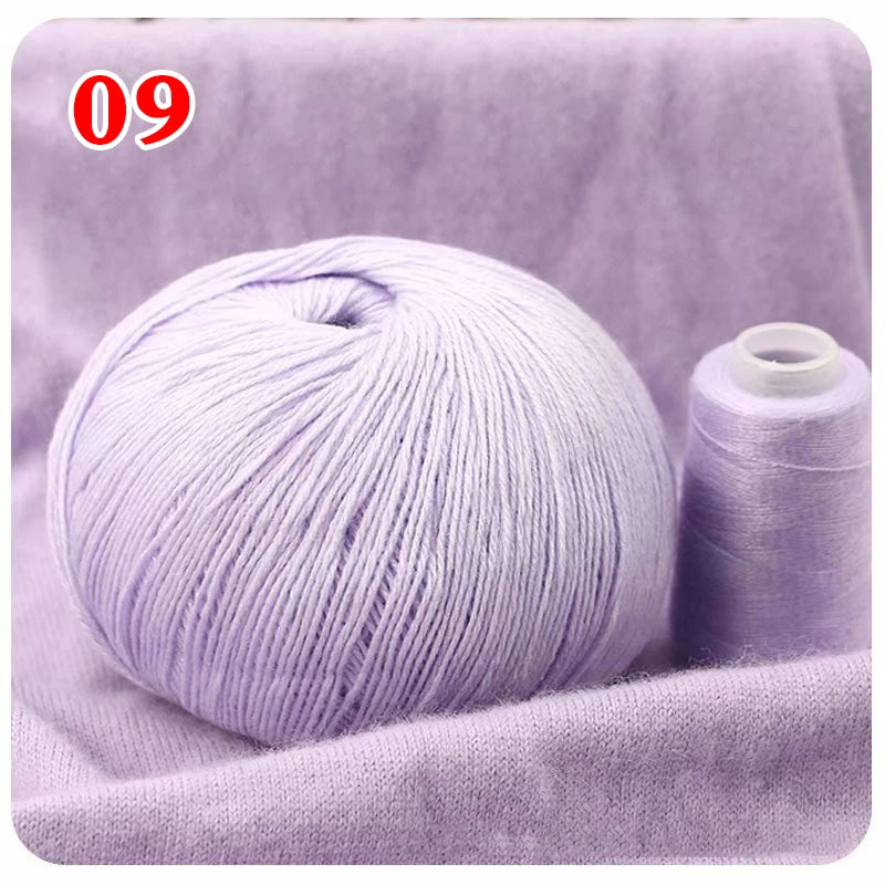 100% Mongolian cashmere wool ball 70gr Several colors available