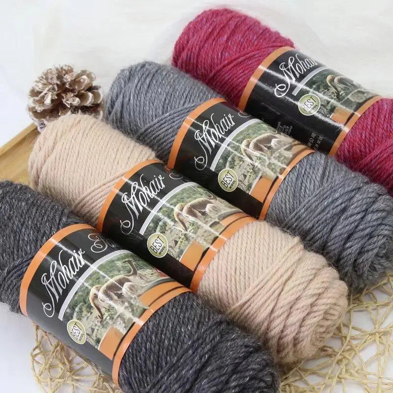 300gr laine mohair différentes couleurs