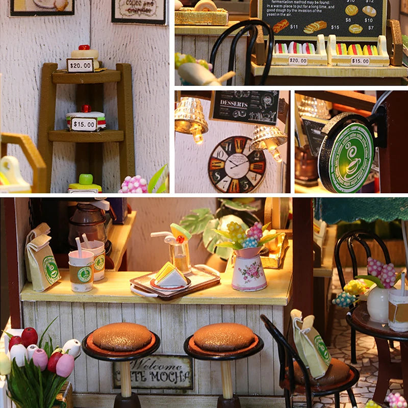 Maquette DIY Mini café