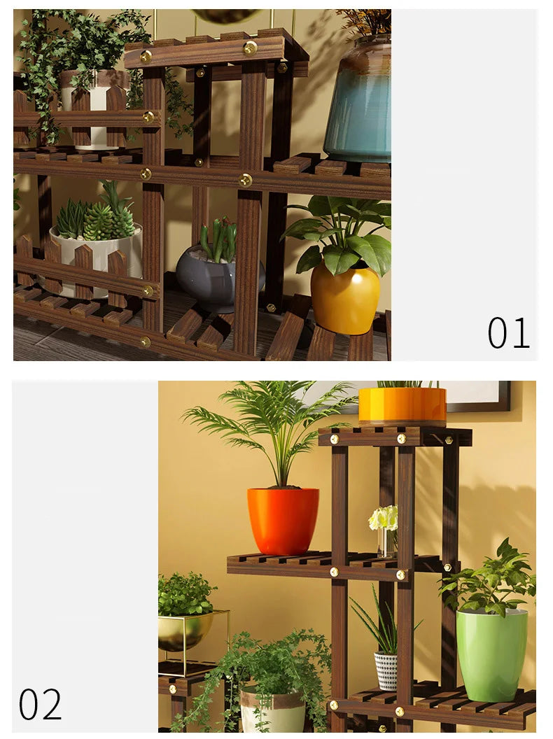 Estantería para plantas