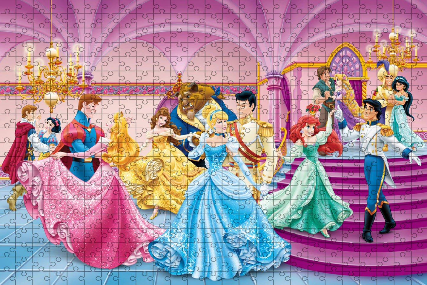 Puzzles princesses Disney 108/200/300/500/1000 pièces