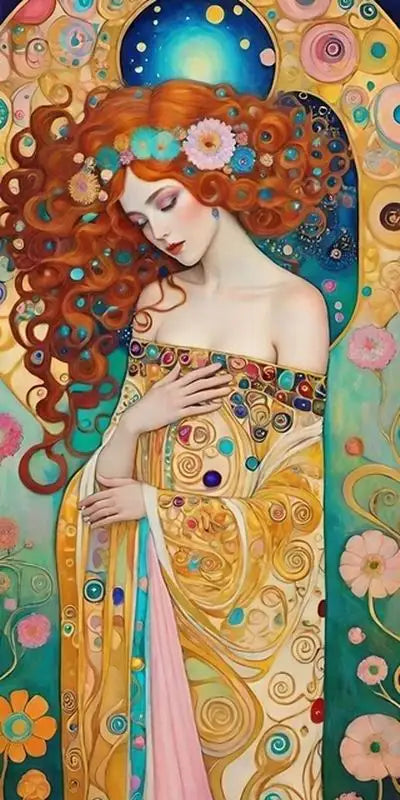 Diamond Painting Gustav Klimt Style