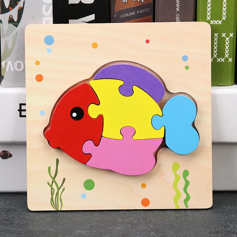 Puzzles pour bébé en bois apprentissage