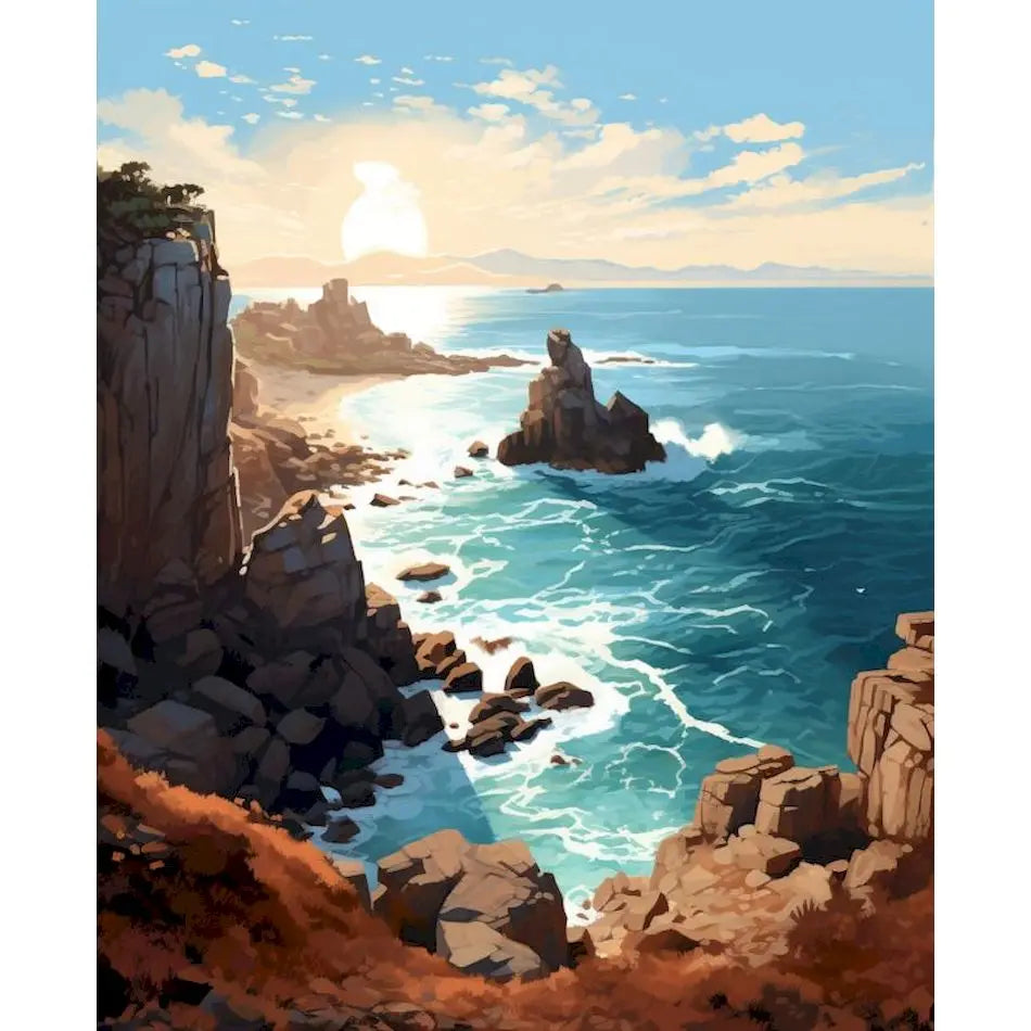 Painting by numbers for adults Various landscapes