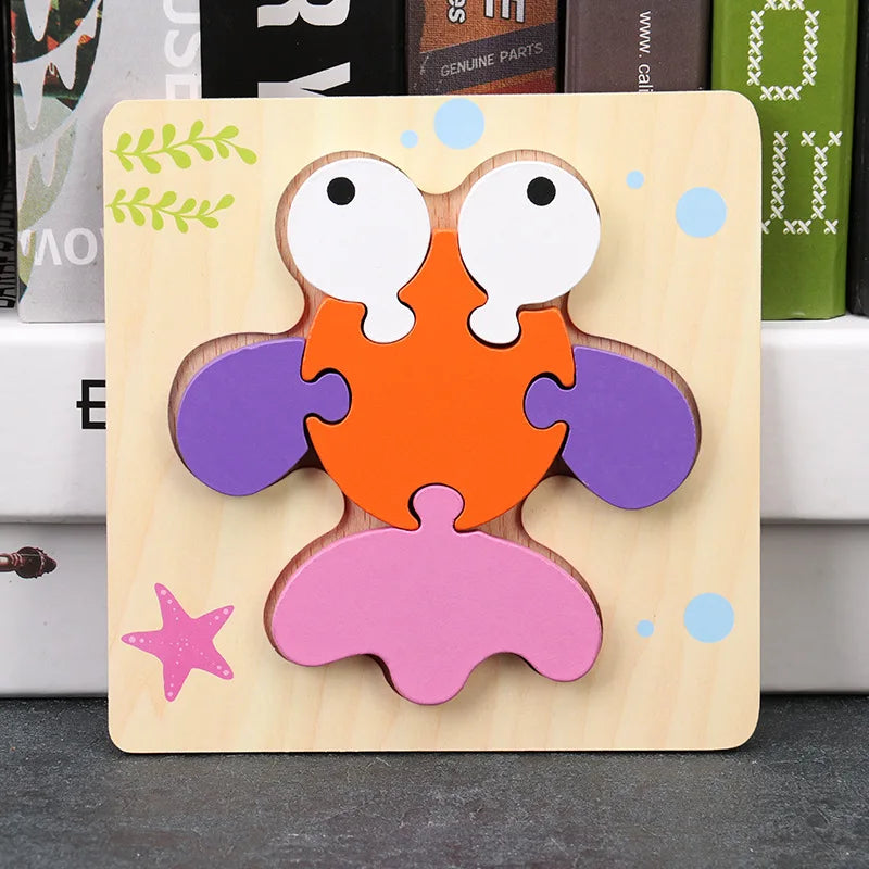 Puzzles pour bébé en bois apprentissage