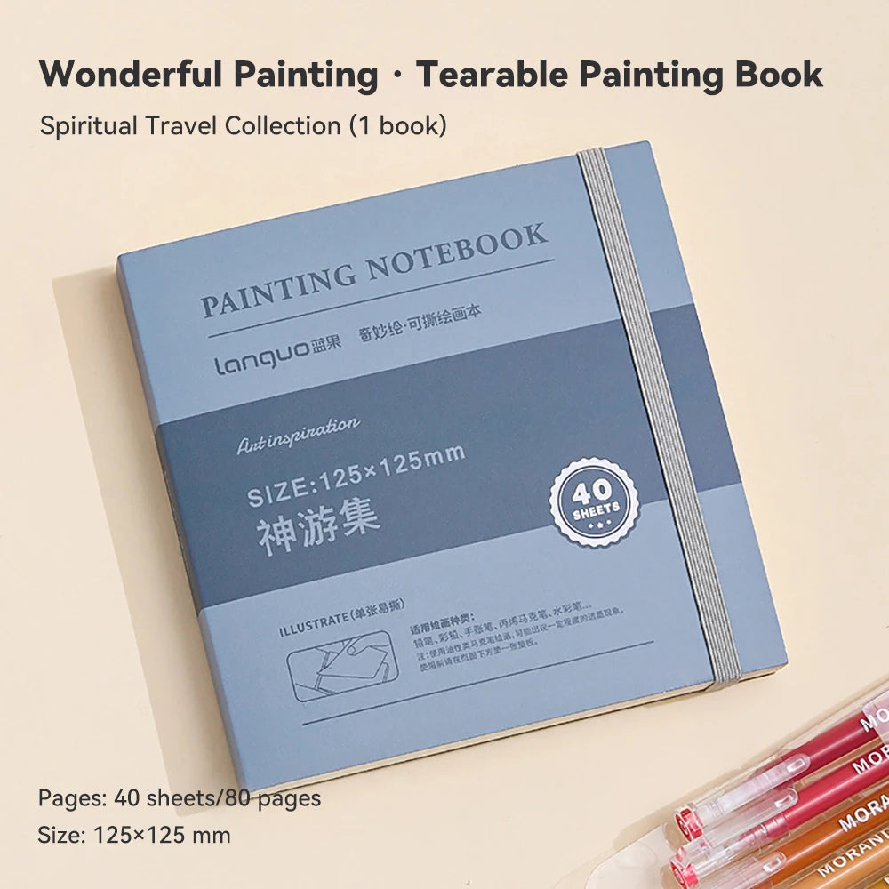 40 sheet drawing book