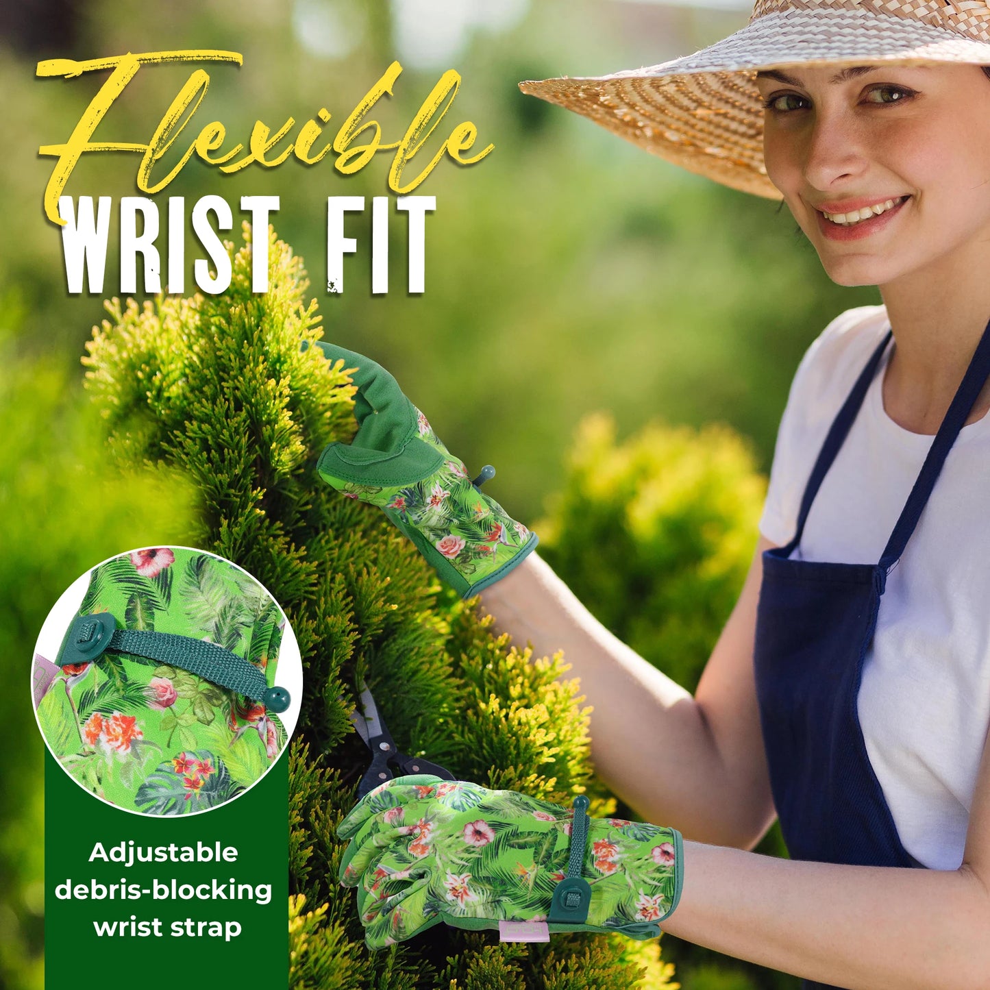 Gants de jardinage pour adulte HANDLANDY
