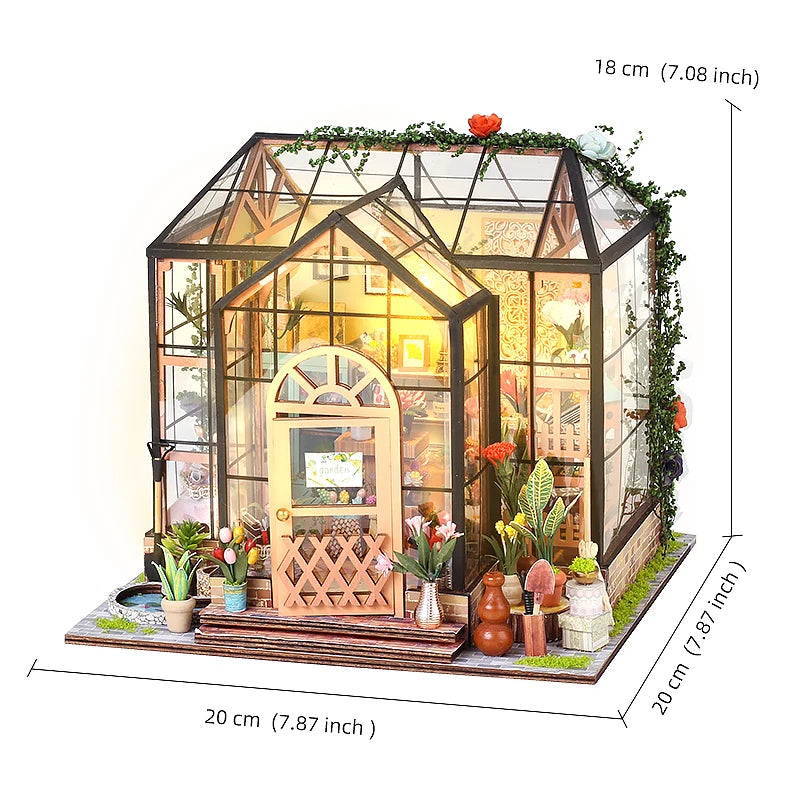 DIY Mini Greenhouse Model