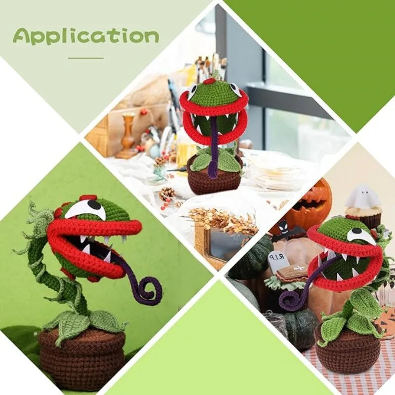 Kit de Crochet fleur Halloween