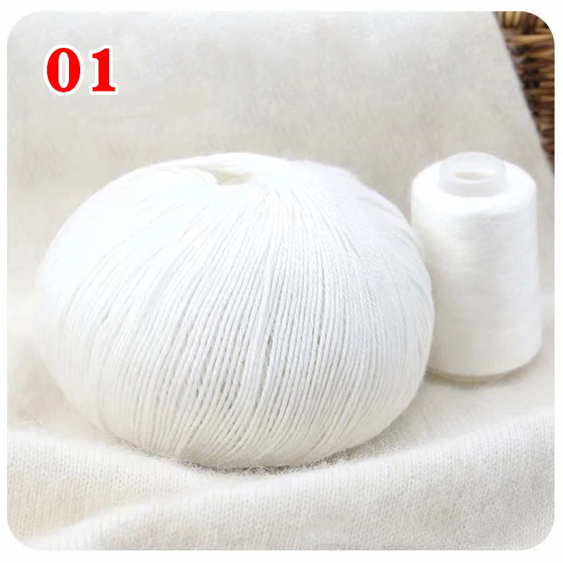 100% Mongolian cashmere wool ball 70gr Several colors available