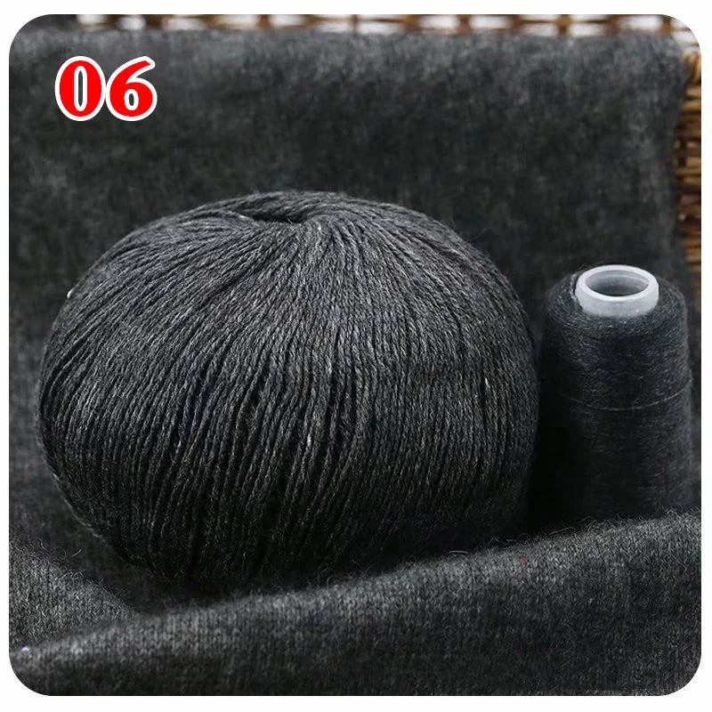 100% Mongolian cashmere wool ball 70gr Several colors available