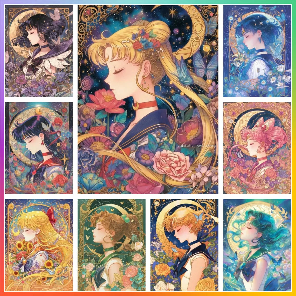 Pintura de diamante de Sailor Moon
