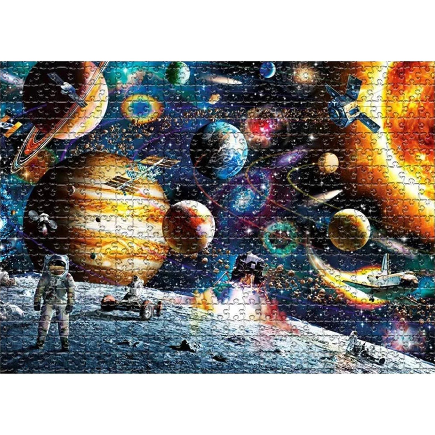 Space Traveler Galactic Traveler 1000 Piece Puzzle