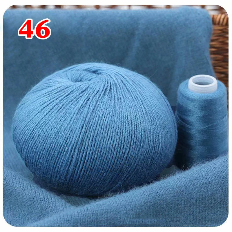 100% Mongolian cashmere wool ball 70gr Several colors available