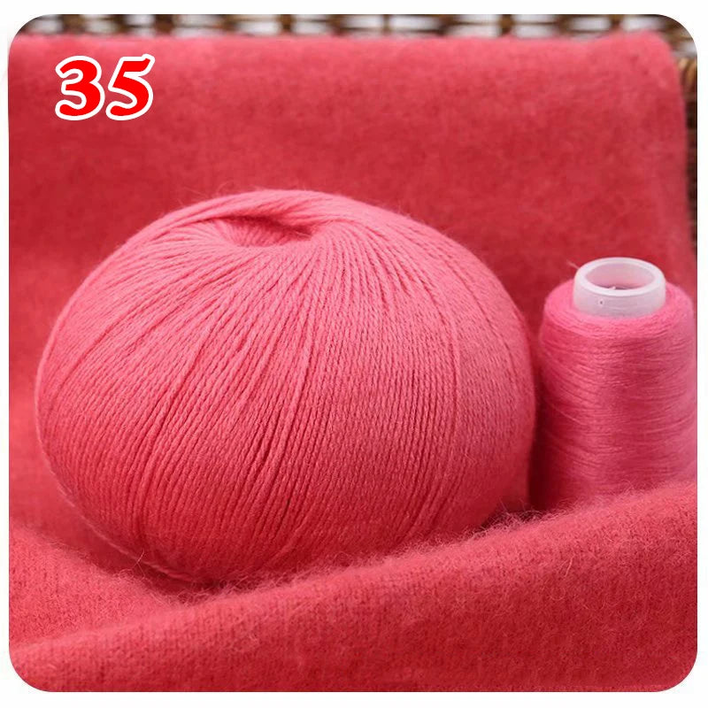 100% Mongolian cashmere wool ball 70gr Several colors available