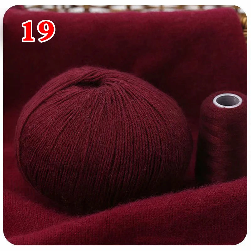 100% Mongolian cashmere wool ball 70gr Several colors available