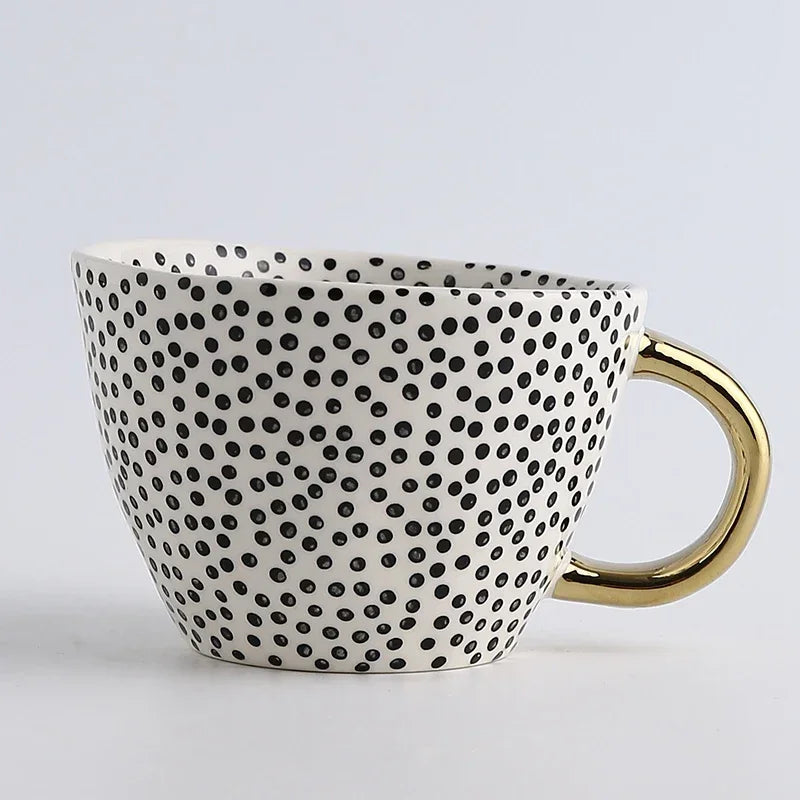 Taza estilo americano geometría irregular 100 o 330 ml