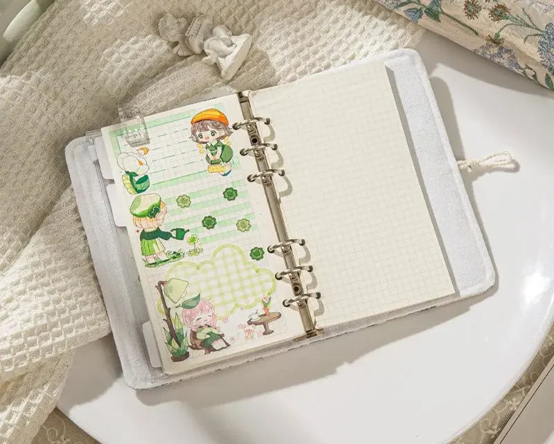 Kawaii refillable notebook