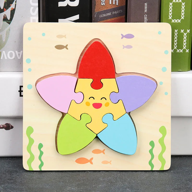 Puzzles pour bébé en bois apprentissage