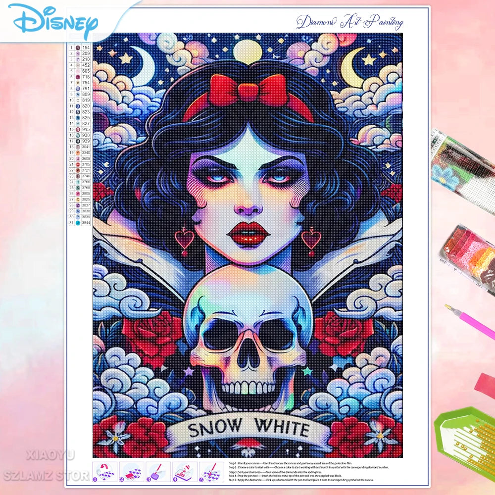 Peintures à diamants 5D Personnages Disney maléfiques