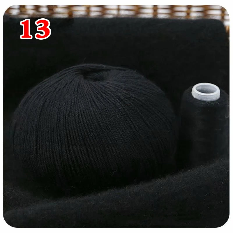 100% Mongolian cashmere wool ball 70gr Several colors available