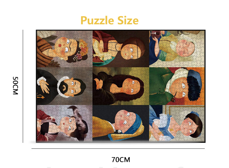 1000 Piece Puzzle New Cartoon Masterpieces